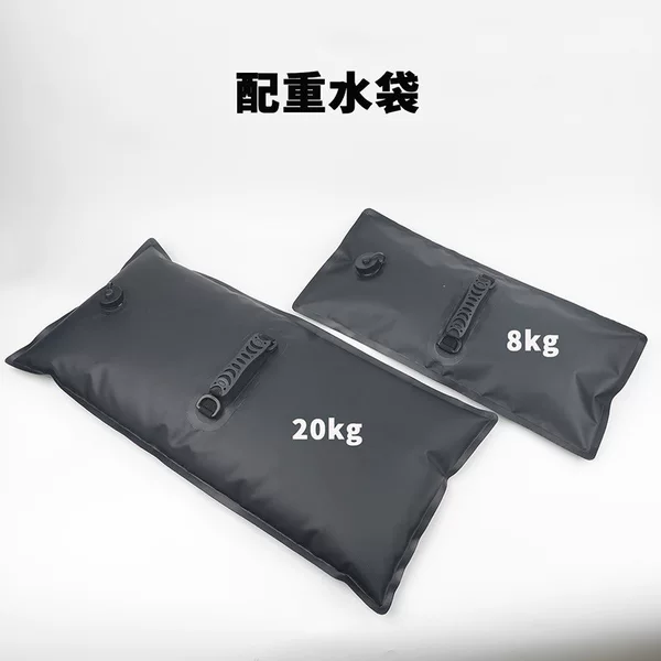 Portable outdoor weighted water bag, thickened and multifunctional, for filling with water or sand, used as a stabilizer for advertising tents
