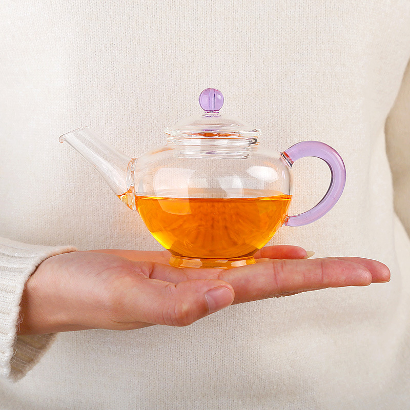 明尚德中式茶具茶水分离茶壶耐热玻璃透明功夫茶壶单壶迷你带过滤|ru