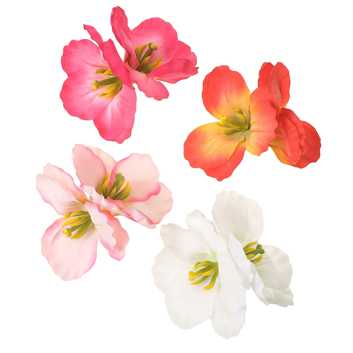 Women's Flower Sweet Silk Flower Hair Clip display picture 1