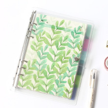 Creative A5 A6 A7 Colored Notebook Index Page Matte Cover跨