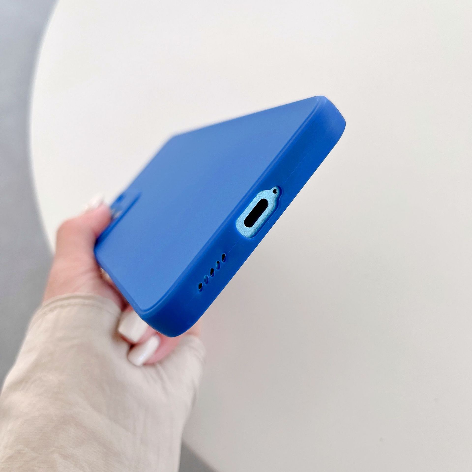 Funda protectora de TPU esmerilado con bordes rectos para REALME15, funda de silicona anticaída para teléfono OPPO Realme13 image 5