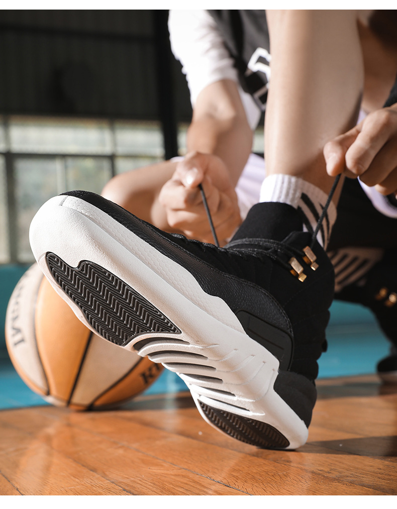 A J12 Basketballschuhe Grenzüberschreitende große Herrenschuhe High-Top-Schuhe Jugendsportschuhe Herren Sporttrainingsschuhe Studenten_voghion.com