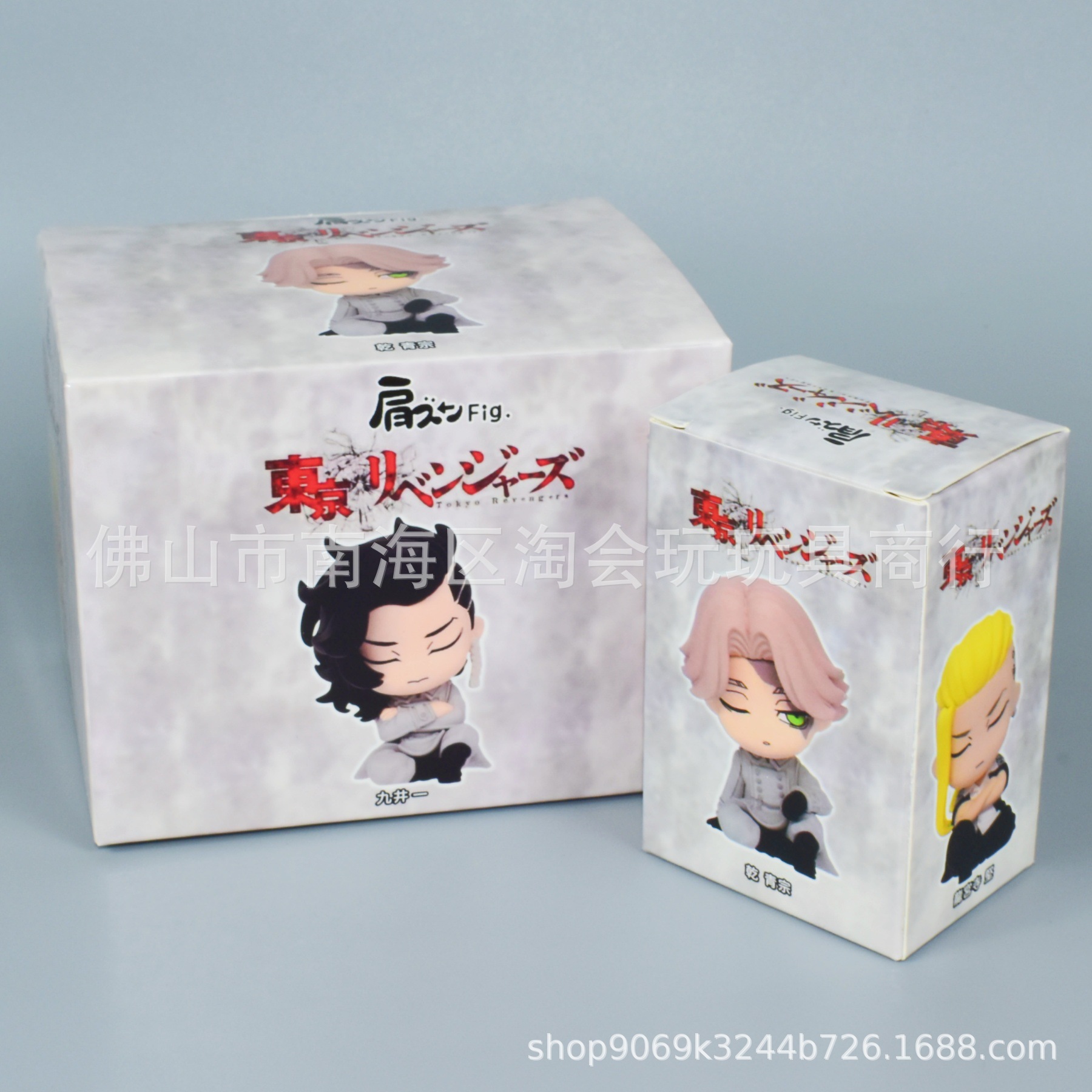 (2개) 도쿄 어벤져스 앉는 자세 완지로 룡공 사원 스틸리 어깨 수면 가샤폰 수공 모델 자동차 장식품