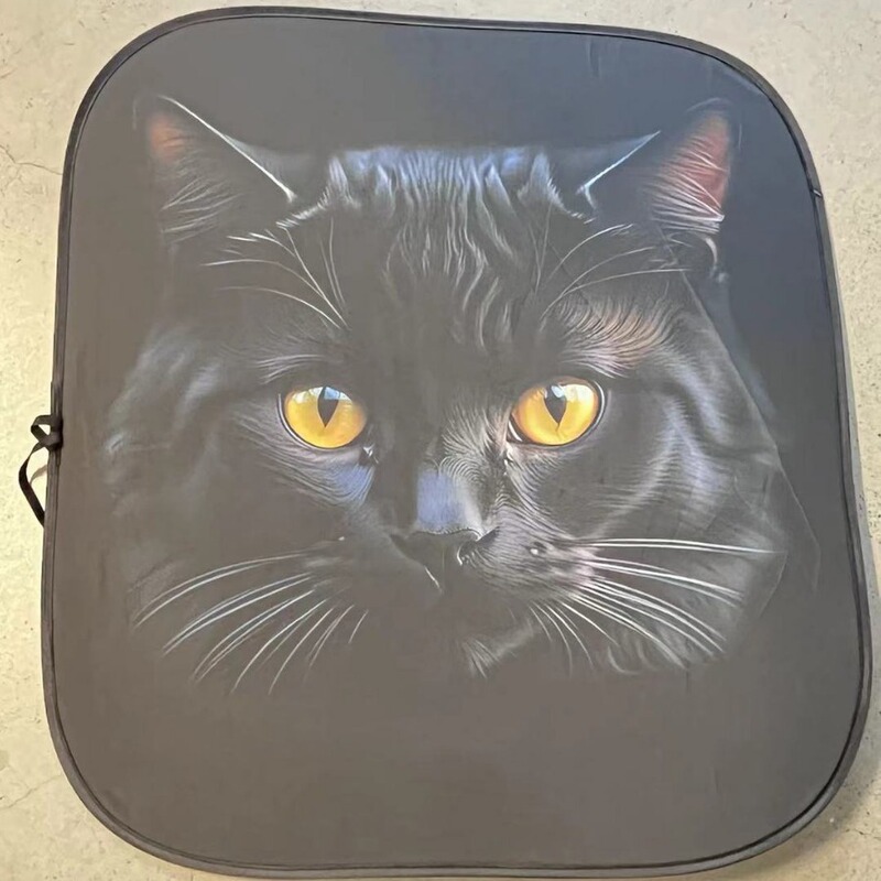 Color printing car front window square block cross-border special supplier block personalized pattern folding car sunshade