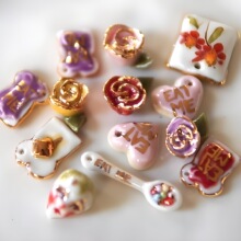 �W���羳�¿��ϵ�л������DIY���Ͳ��L��ɫϵ��18K��ɫŮ