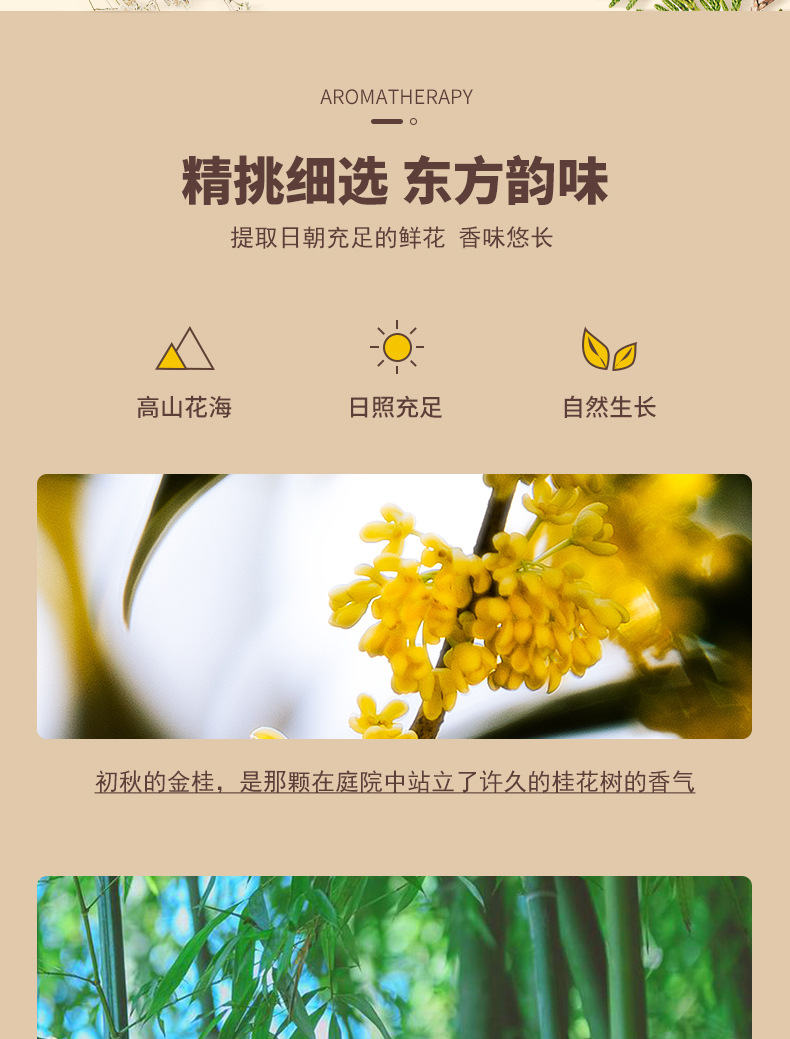 GuiLuo sunset literature and art car aromatherapy car cup holder liquid lasting odor removal literature and art advanced bedroom fragrance