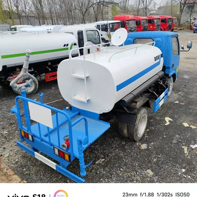 Where to Buy Used 6.8m Fecal Suction Trucks, Front-End Trucks, Sprinkler Trucks, Used Refrigerated Trucks, and Oil Tankers for Export