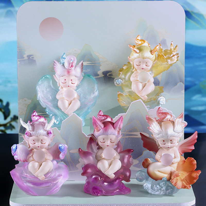 梦游山海盲盒展示架