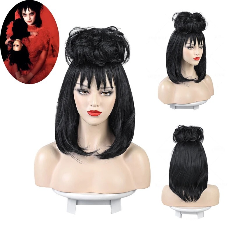 Cross-Border Wig Hell Master Cos Wig Beetlejuice Michael Keaton Halloween Manufacturer Wholesale