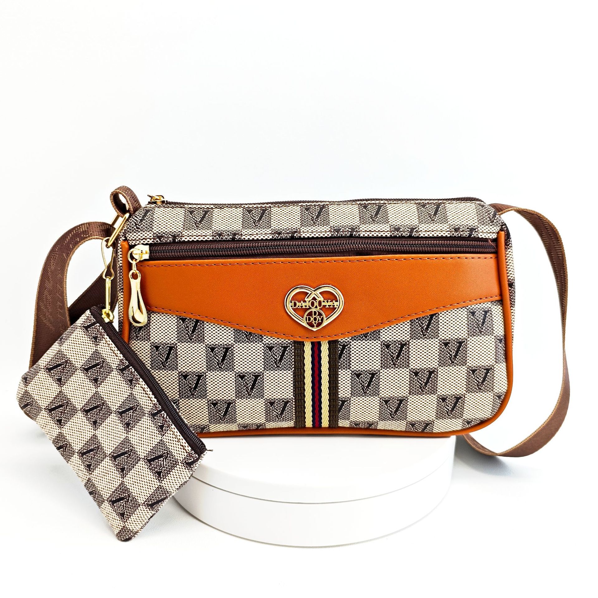 包包女2025新款大容量斜挎包中年妈妈包时尚百搭女士手机零钱包包