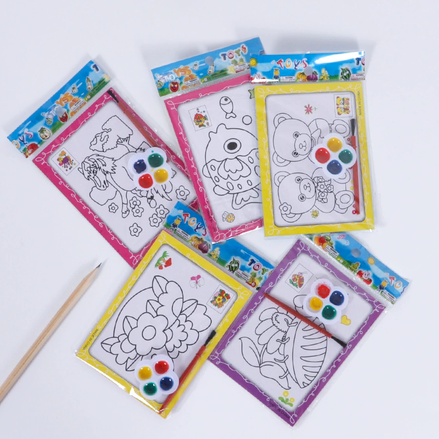 Kids Acrylic Watercolor Painting Set, Early Education Graffiti Kit, 9×12 cm to Large