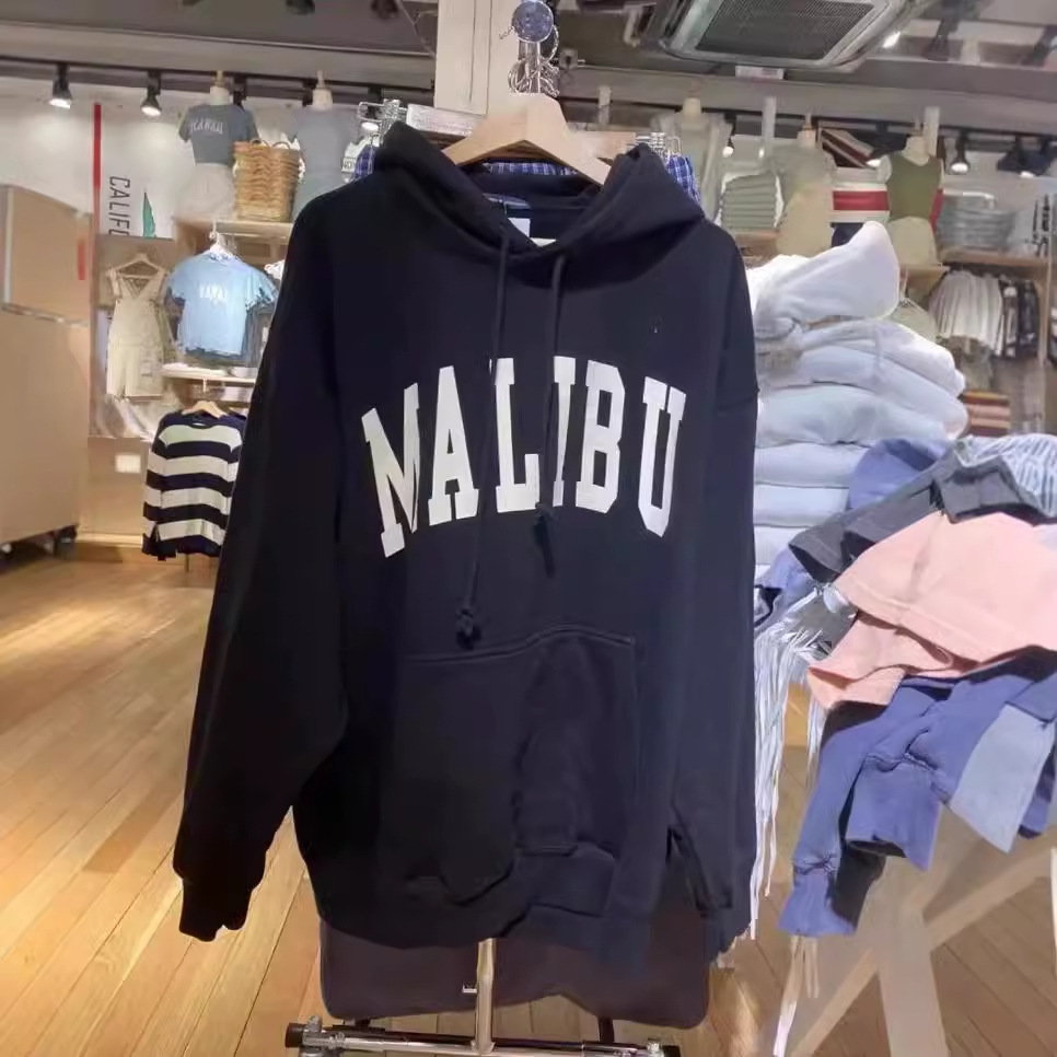 Letter Large Design Loose All-matching Pullover Sweater