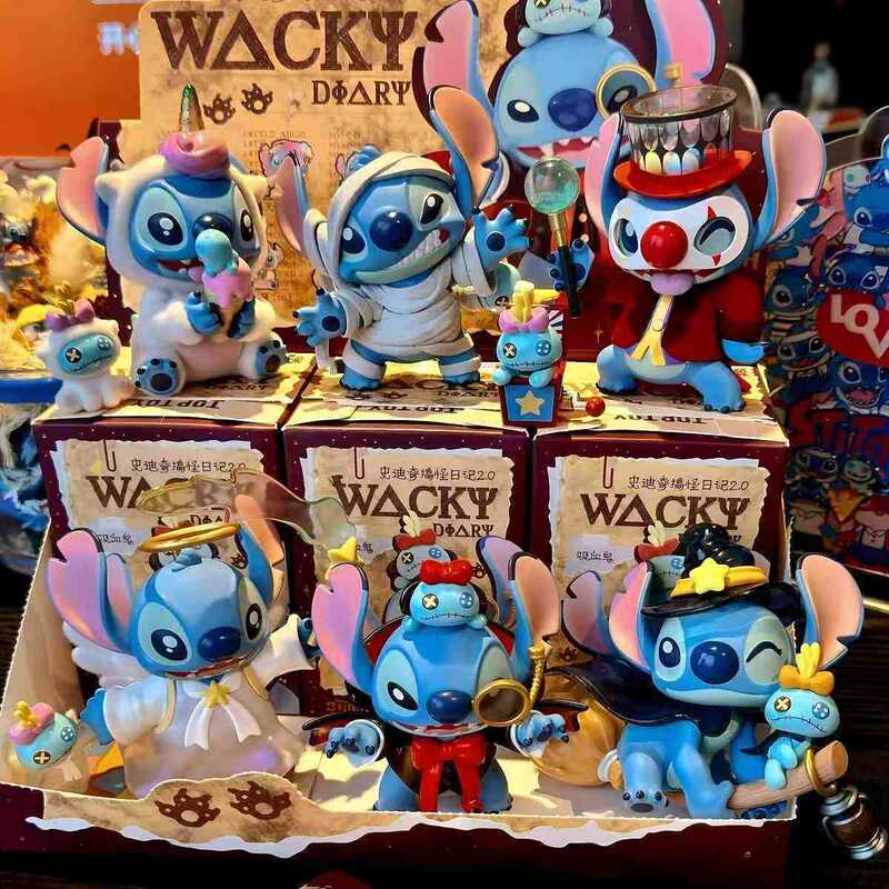 Stitch's Quirky Diary Series 2 Blind Box Figures Lilo & Stitch Trendy Toy Figurines Gift Stitch's Quirky Diary Series 2 Blind Box Figures Lilo & Stitch Trendy Toy Figurines Gift