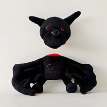 跨境新品Ozzy Osbourne - Bat-Biting Plush Toy可分头蝙蝠毛绒