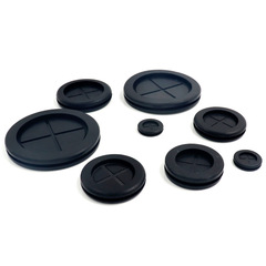 Dual-Sided High-Temperature Resistant Cord Black Rubber Dustproof High-Temperature Sealing Ring Silicone Cord Protector Ring