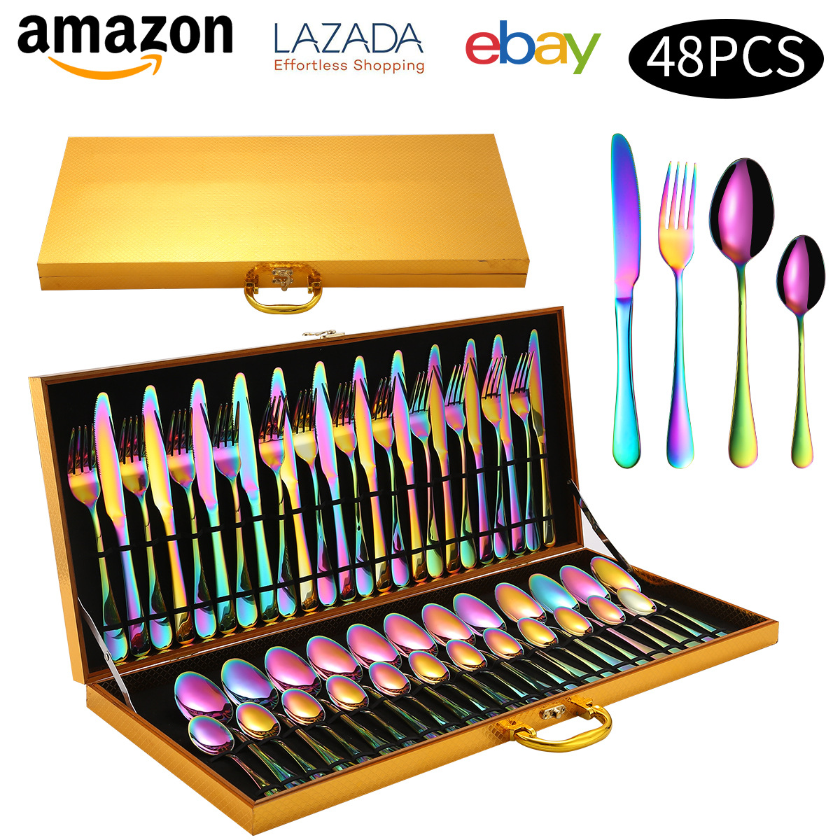 [12 분] 컬러 48 장 세트