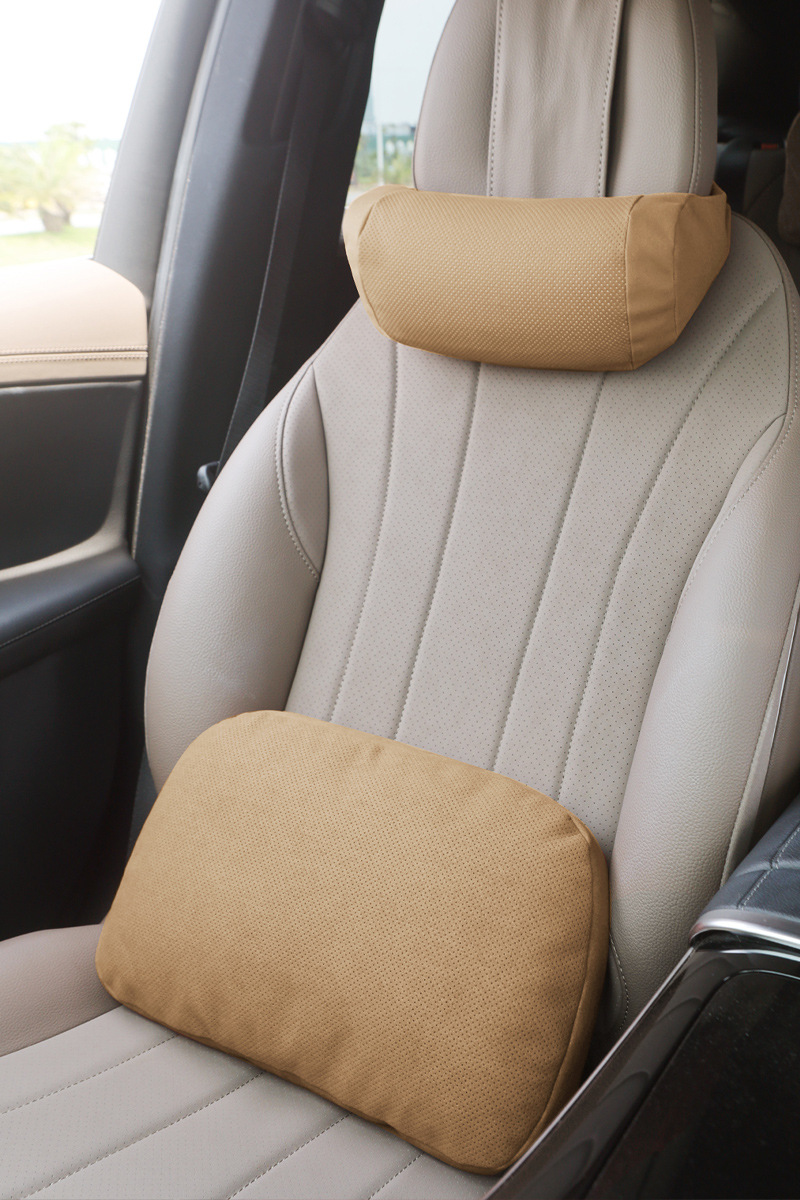 Suitable for Mercedes-Benz Sec-Class Neck Pillow, Car Headrest, In-Car Neck Pillow, Seat Lumbar Support Cushion