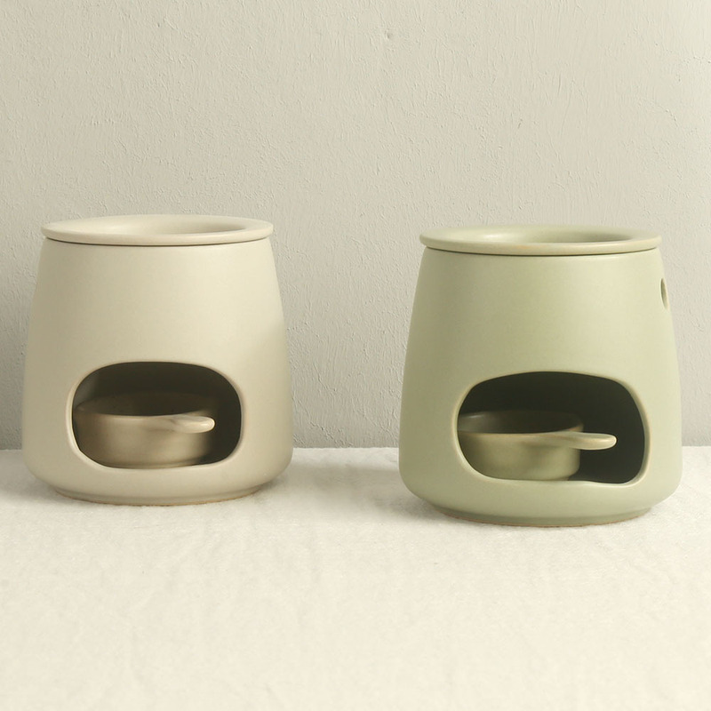40ml Creative Home Decoration Ceramic Aromatherapy Stove Modern Simple Style Aromatherapy Essential Oil Stove