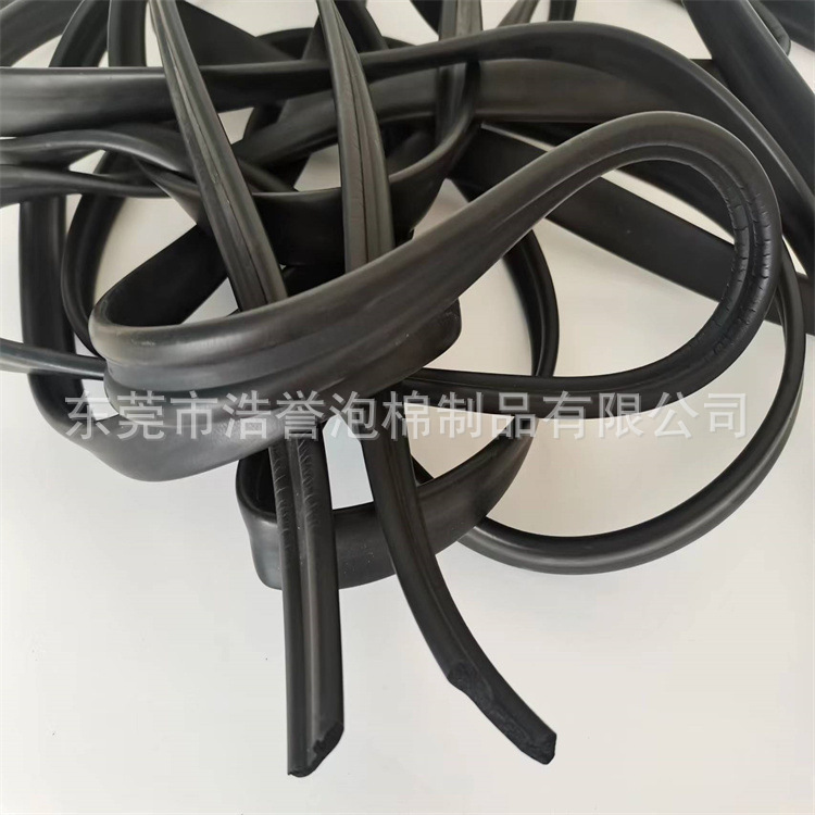沙滩椅吊蓝内编织海绵条 坐垫高弹性穿绳异形NBR发泡绵条