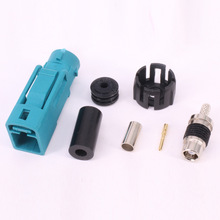 IP67��ˮFAKRA SMBֱĸ�^Code Zˮ�{ɫRG174 FAKRA-K1.5�W���ߘ�