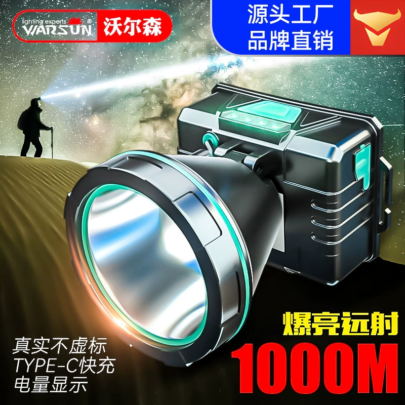 Wolson производитель W68 сильный свет фары для зарядки дальнего света