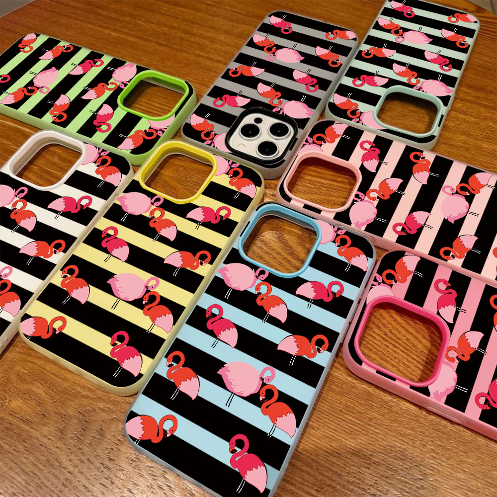 适用iPhone17ProMax 果冻壳15彩印多巴胺简约16pro二合一 手机壳