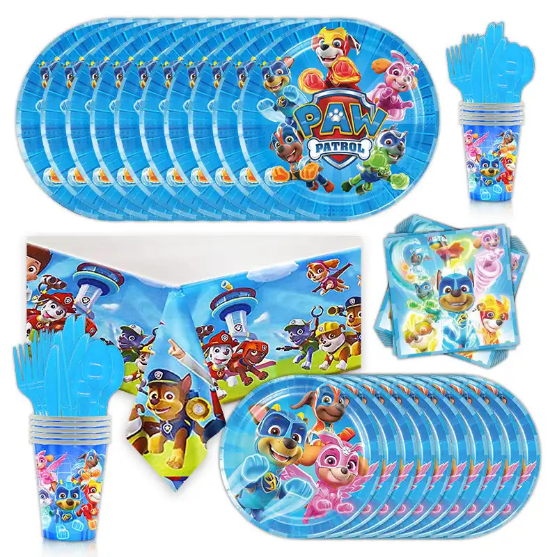 Wang Wang Dog Patrol Children's Day Balloon Baby's Birthday Party Decoration Festival Decoration Supplies Wang Wang Dog Patrol Children's Day Balloon Baby's Birthday Party Decoration Festival Decoration Supplies