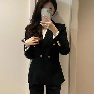 High-End Professional Suit Jacket for Women, Formal Business Style, New Style, College Student Interview Work Clothes, Small Suit