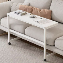 简易可移动边桌床边带轮小桌子学习书桌长方形家用简约卧室小户型