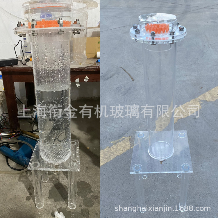 透明有机玻璃降雨器土壤测试降雨器亚克力透明土柱马氏瓶装置