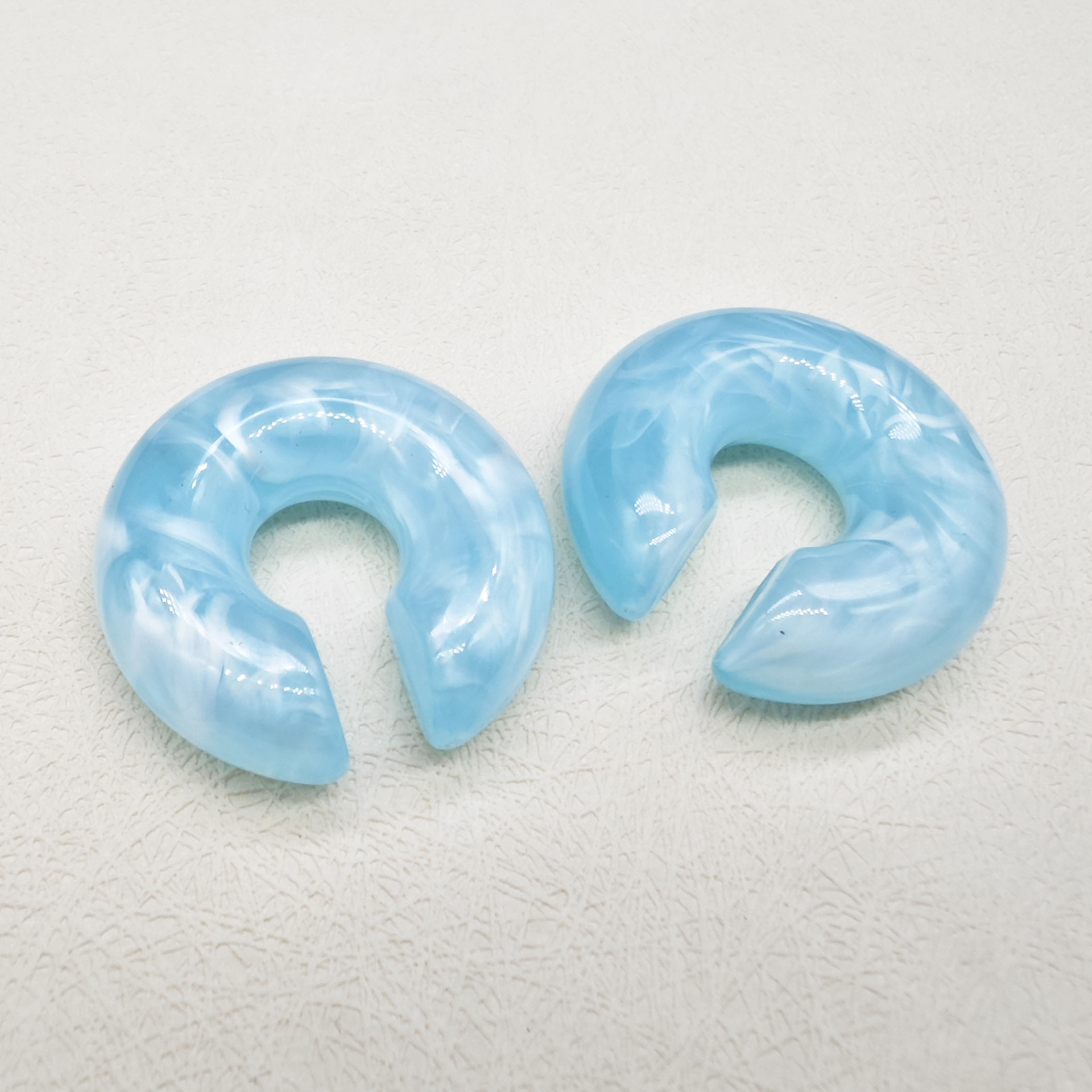 8g Weight Alloy Ear Needle Material Ear Cuffs Classification 1 Pair Quantity Casual Occasion Alloy Material C Shape Pattern Women's Gender Cute Style 1 Pair Cute C Shape Alloy Ear Cuffs 5