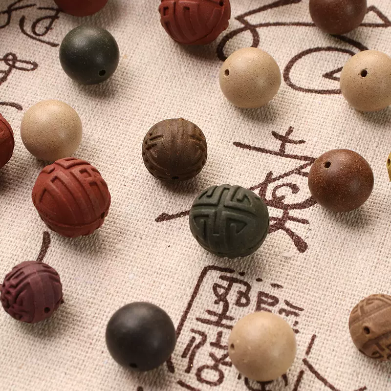 手工中药合香珠散珠手串diy定制 古法炮制养生文玩佛珠药香珠批发