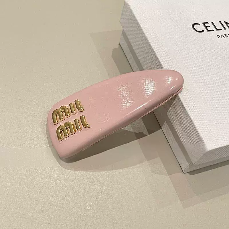 Miumiu, модная заколка для волос, универсальные шпильки, шпилька