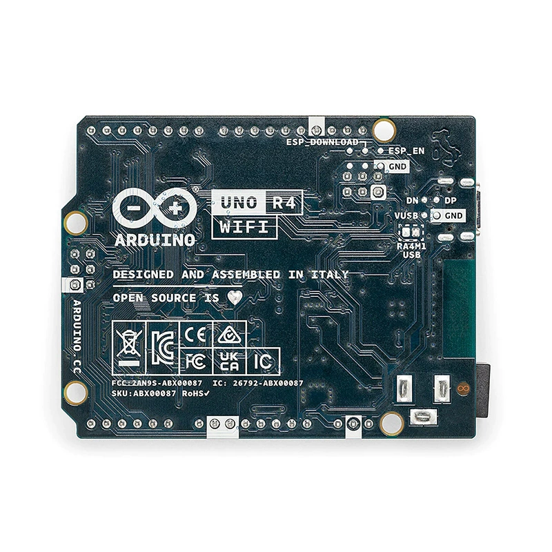 Оригинальная Arduino Uno R4 wifi / minima материнская плата Италия импорт ABX00087 / 80