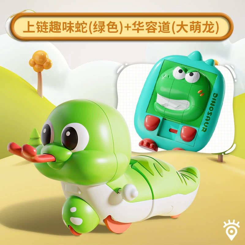 Заводная реалистичная игрушка для ползания, 2 года