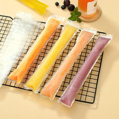Household disposable homemade ice cream popsicle self-sealing transparent bag food grade crushed ice to keep fresh summer essentials