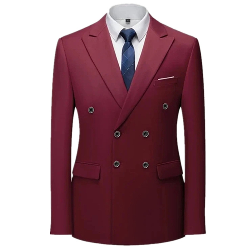 2025 Kostuum voor mannen Nieuwe stijl Persoonlijkheid Trendy mode Host Outfit Ceremoniemeester Formele jurk Prestatiepak Blazer_voghion.com