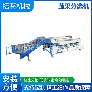 新款土豆分级机 使用方便 分选精确 滚杠分选机 新品促销