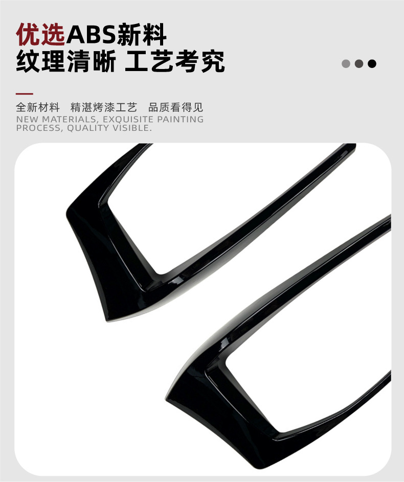 Suitable for Volkswagen Golf 7 Golf Mk7 R400 2012-15 Rear Spoiler Car Sticker Exterior Modification Accessories