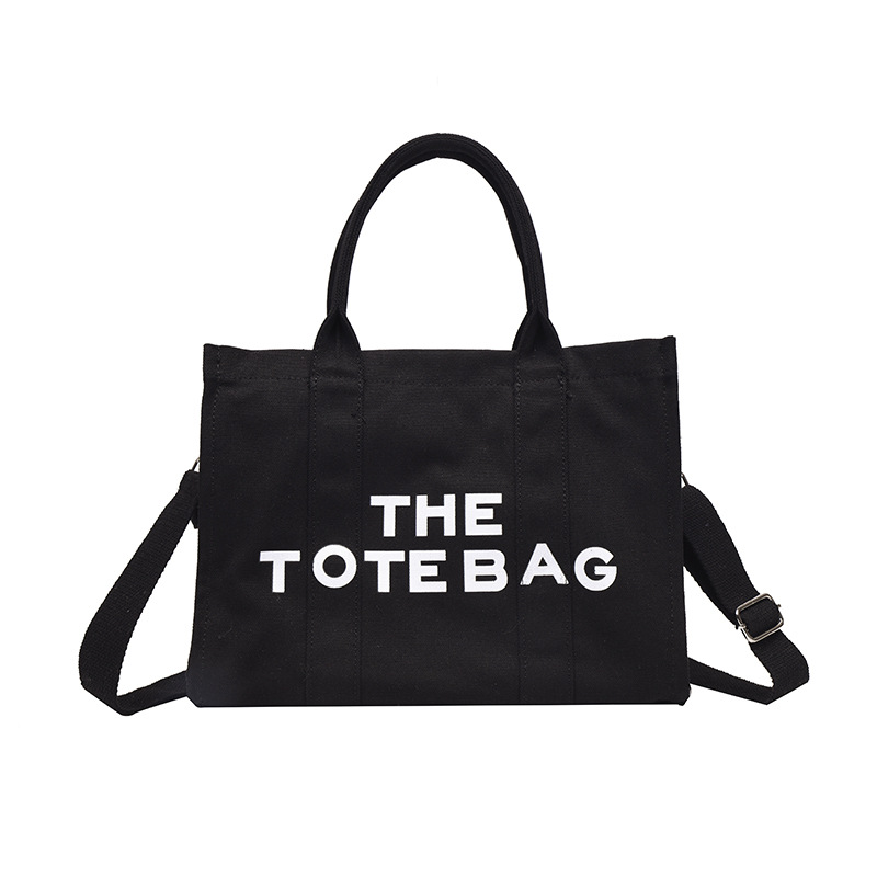 Bolso de mano para mujer, nuevo bolso práctico de lona con nudo transfronterizo, de gran capacidad, adecuado para el trabajo y los desplazamientos, se puede llevar como bolso de hombro o bandolera.