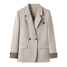 通勤韩版小西装外套女2025秋季新款休闲正装高级感西服X85A515