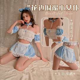 新款甜心女仆情趣内衣女佣制服套装小胸显大纯欲风女仆装可爱套装