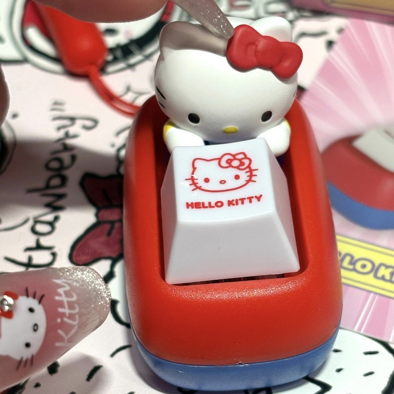 【新品】kt猫发声按键解压神器语音小玩具可爱挂件趣味送朋友礼物|undefined
