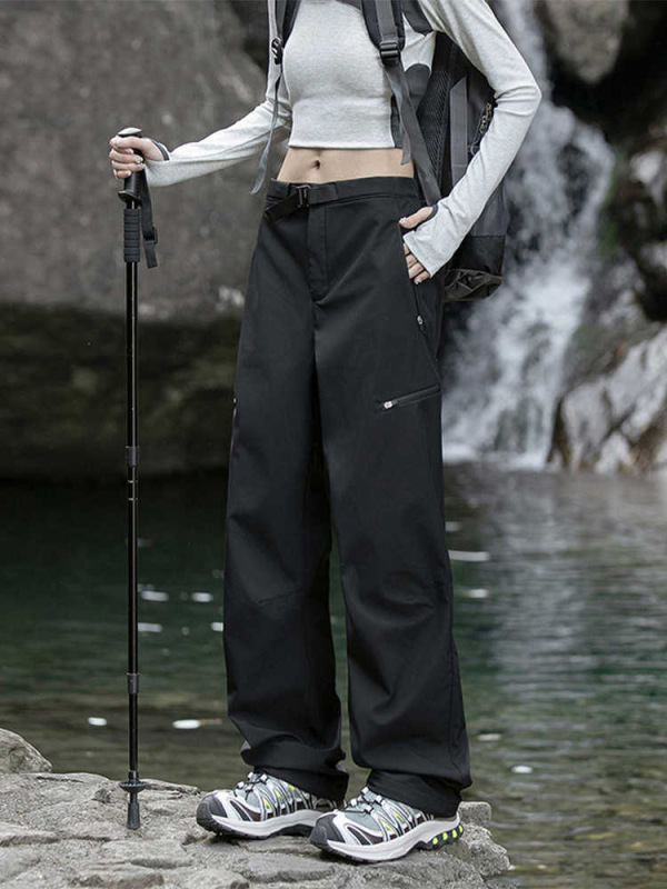 ビッグブランドの女性用ソフトシェルアサルトパンツ、春と秋のアウトドア登山空挺部隊防水防風スポーツオーバーオール女性用|undefined