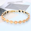 Metal magnetic bracelet heart-shaped heart shaped, 2021 collection, wish