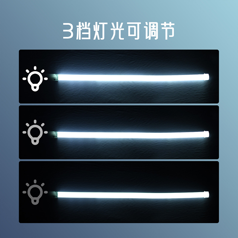 New cross-border flexible work light, silicone portable lighting repair lamp, LED lighting lamp, multi-purpose lighting lamp