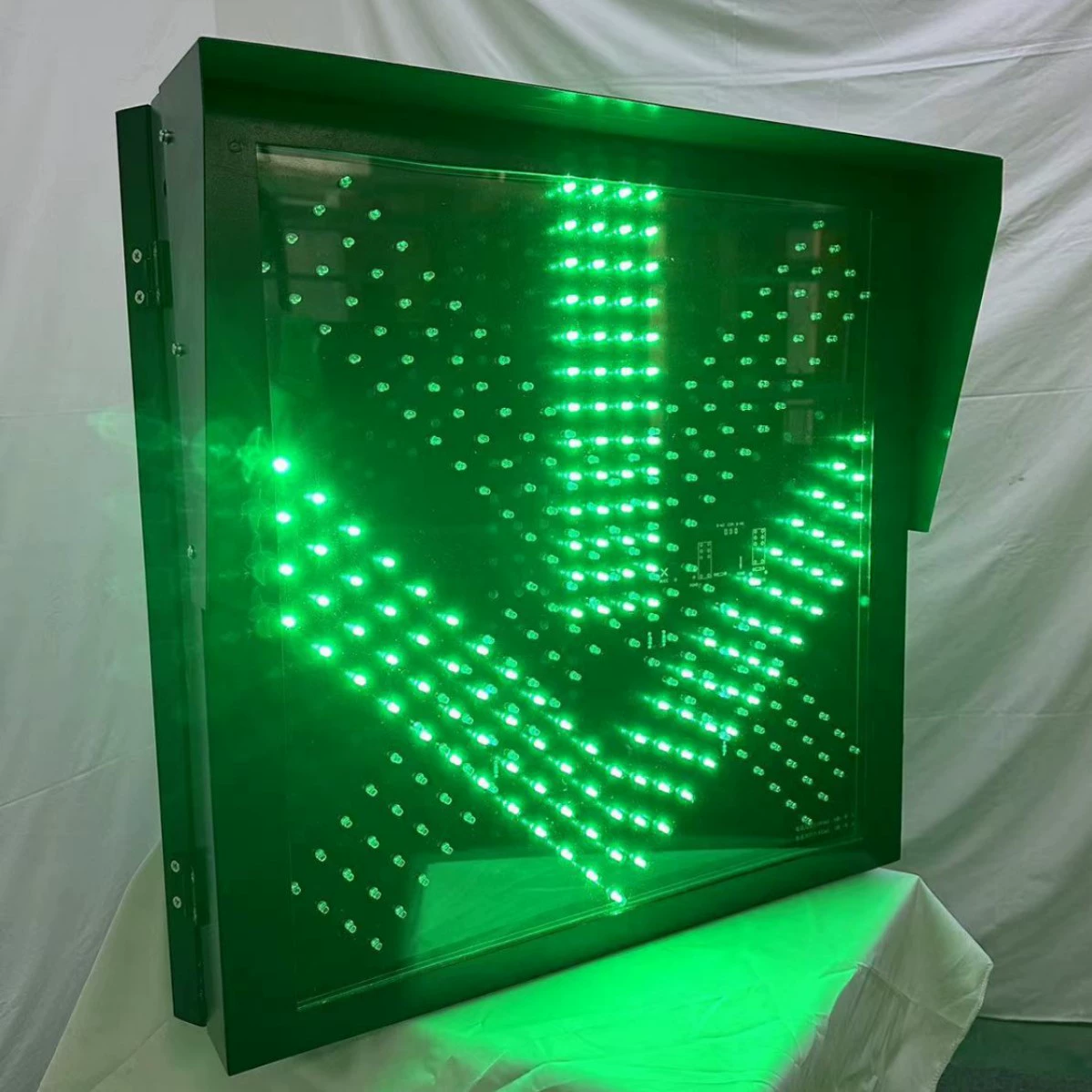 Langyuan Tunnel платная станция светодиодный индикатор полосы движения со стрелками огни повернуть налево