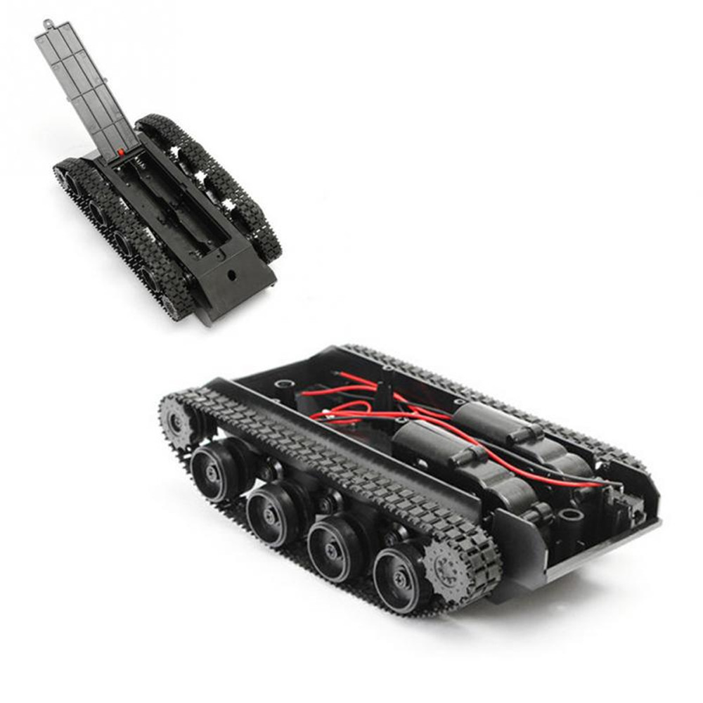 Light-Duty Shock-Absorbing Tank Rubber Crawler Car Chassis