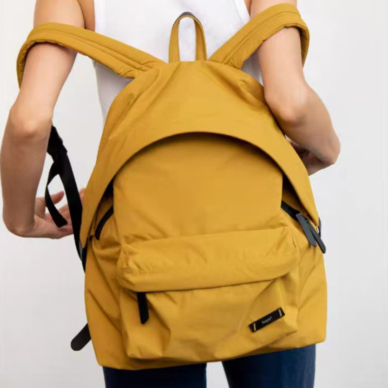 FOSTYLE Nylon Casual Thin Large Capacity Design Travel Backpack Men's and Women's Bag Waterproof School Bag Computer Backpack