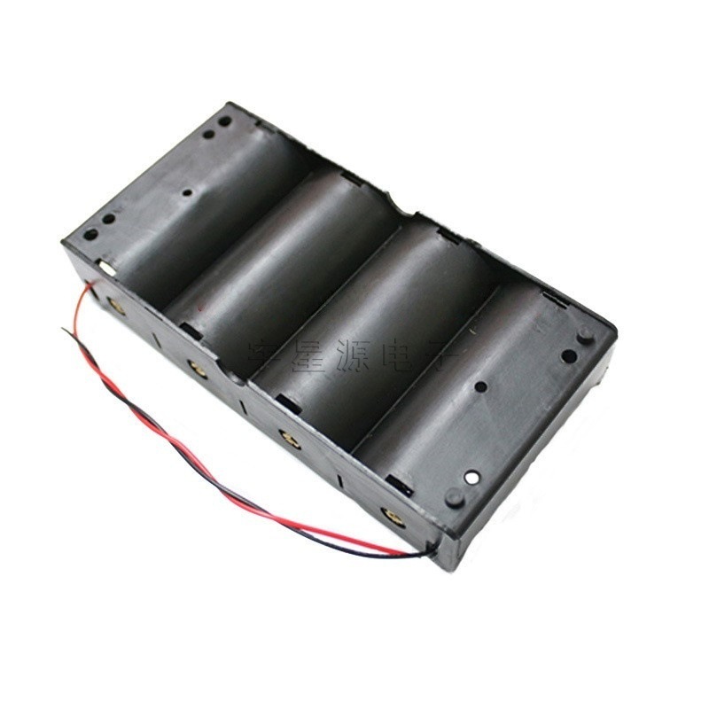 装四节一号电池盒/电池座  4位1号  4节1号  大号  D型